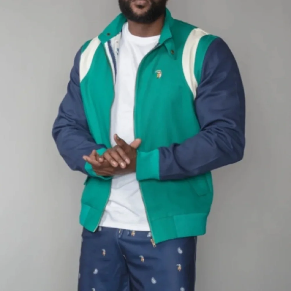 GOAT by James King Spring Twill Club Jacket Medium Excellent Condition $200 Orig - Picture 8 of 10